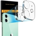 thumbnail image 1 of [2 packs] PST Premium Ultra Thin Tempered Glass Camera Lens Shield Protector for iPhone 12 Mini (5.4"), 1 of 2