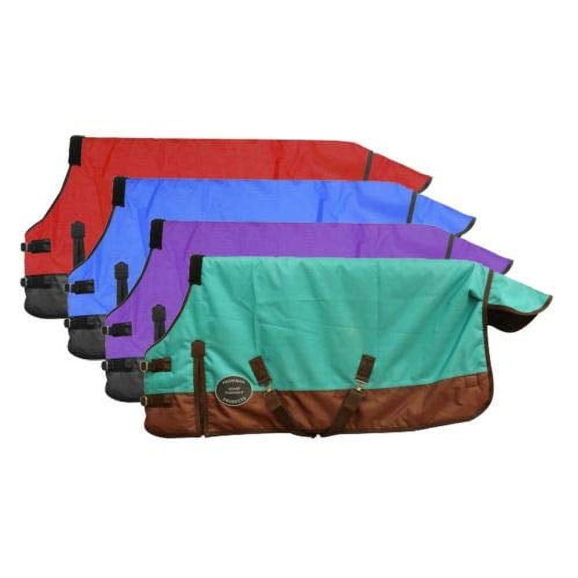 Showman PONY/YEARLING 42"- 46" 1200 Denier Waterproof & Breathable Turnout Sheet (Blue)