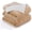 Brown, variant on ROSEKIND Ultra Soft Cozy Faux Fur Throw Blanket, Fuzzy Plush Thick Bubble Blanket| Pink|50x60inch