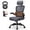 DarkGray, variant on COOLHUT Ergonomic Office Chair, High Back Mesh Desk Chair with Lumbar Support and Adjustable Headrest, Swivel Home Office Chair, Computer Gaming Chair, 400lbs, Black