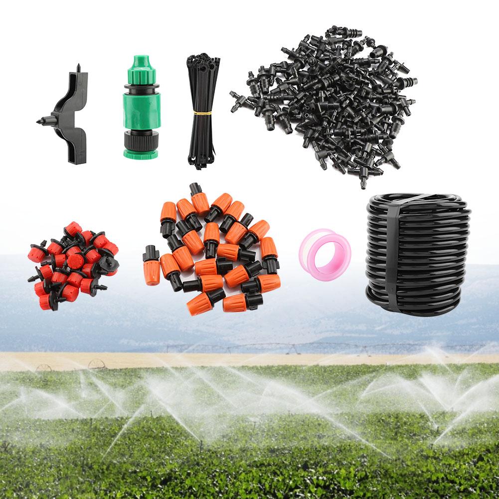 EU Arrosage Goutte /à Goutte Kits 15M 4//7 Distribution arrosage Tuyau darrosage Goutte /à Goutte /économiser de leau /équipement dirrigation Automatique pour Jardin pelouse Patio Patio