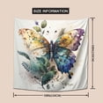 thumbnail image 5 of YFYANG Dream Watercolor Butterfly Tapestry, Bedroom Dormitory Living Room Decoration Tapestrys Wall Hanging , 59 x 59 in, 5 of 9