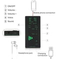 thumbnail image 5 of Sidaley Dispositivo cambiador de voz en miniatura USB recargable Plug/Play profesional práctico tablero mezclador de sonido ordenador Sistemas de cine en casa, 5 of 5
