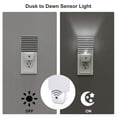 thumbnail image 3 of Salouo Black And White Diamonds for Night Lights Plug into Wall 1 Pack, 0.5W Plug in Night Light with Dusk-to-Dawn Light Sensor LED Nightlight for Bathroom, Adult, Hallway-US, 3 of 7