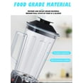thumbnail image 4 of Professional high speed Blender, Personal Blender for Shakes and Smoothies,Powerful 4500-Watt Blender for Juice, Stainless Steel Blades, Easy Self-Cleaning, red, 4 of 9