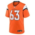 thumbnail image 2 of Men's Nike Alex Palczewski  Orange Denver Broncos Team Game Jersey, 2 of 6