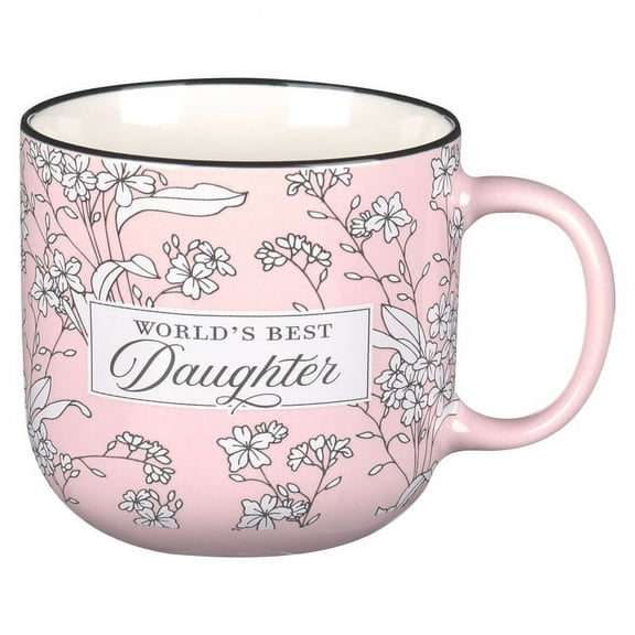 Mug Pink World's Best Daughter Isa. 58:11, (Hardcover)