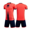 thumbnail image 3 of Conjuntos de camisetas para niños 2023, ropa de fútbol para hombres y niños, traje de manga corta, uniformes de fútbol para niños, chándal de fútbol, kit de camiseta, 3 of 5