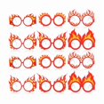 thumbnail image 1 of wonima44 Soulchen 36 Pcs Fire Party Decorations Paper Glasses Flame Photo Booth Props Fire Eyeglasses for Halloween Costume Cosplay Photo Booth Props Firefighter Firetruck Birthday Party, 1 of 1