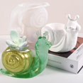 thumbnail image 4 of 2 Pieces Large Snail Silicone Flower Pot Molds, 4 of 6