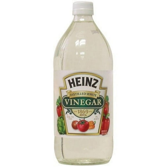 Heinz Distilled White Vinegar 32 fl oz Bottle (Pack of 2)