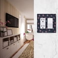 thumbnail image 5 of Yayeee Rocker Switch Wall Plate 1-Gang 4.6"x2.9" Home Decorative Outlet Cover, Red Fireworks Pattern, 5 of 6