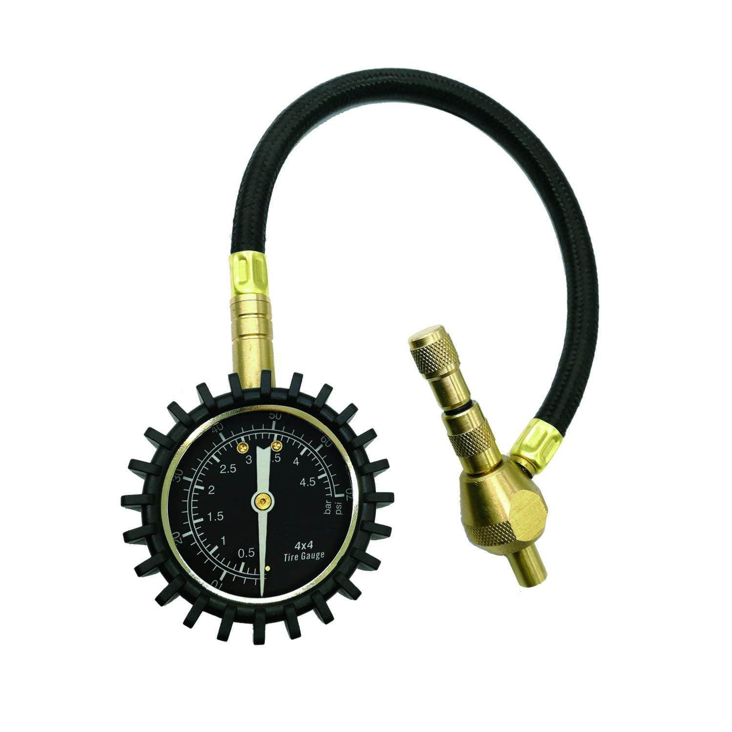 Tyre Deflator Pressure Gauge, 2 in 1 Professional Car Tyre Pressure