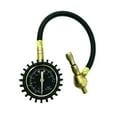 Pressure gauge, tire pressure gauge, luminous pressure band, quick