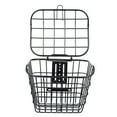 thumbnail image 2 of 1Pack Iron Bike Front Baskets with Covered Design for Students, 2 of 8