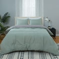 thumbnail image 1 of Duvet Cover with Pillowcase, Microfiber Reversible Soft Duvet Cover Set with Zipper Closure, 1 of 9