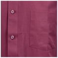 thumbnail image 4 of Manchester Camisa de Vestir Regular Fit  Guindo, 16.5" Cuello 32" Manga Manchester 5020A, 4 of 4