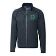thumbnail image 2 of Men's-Cutter & Buck  Heather Navy Seattle Sounders FC Mainsail Sweater-Knit Full-Zip Jacket, 2 of 3