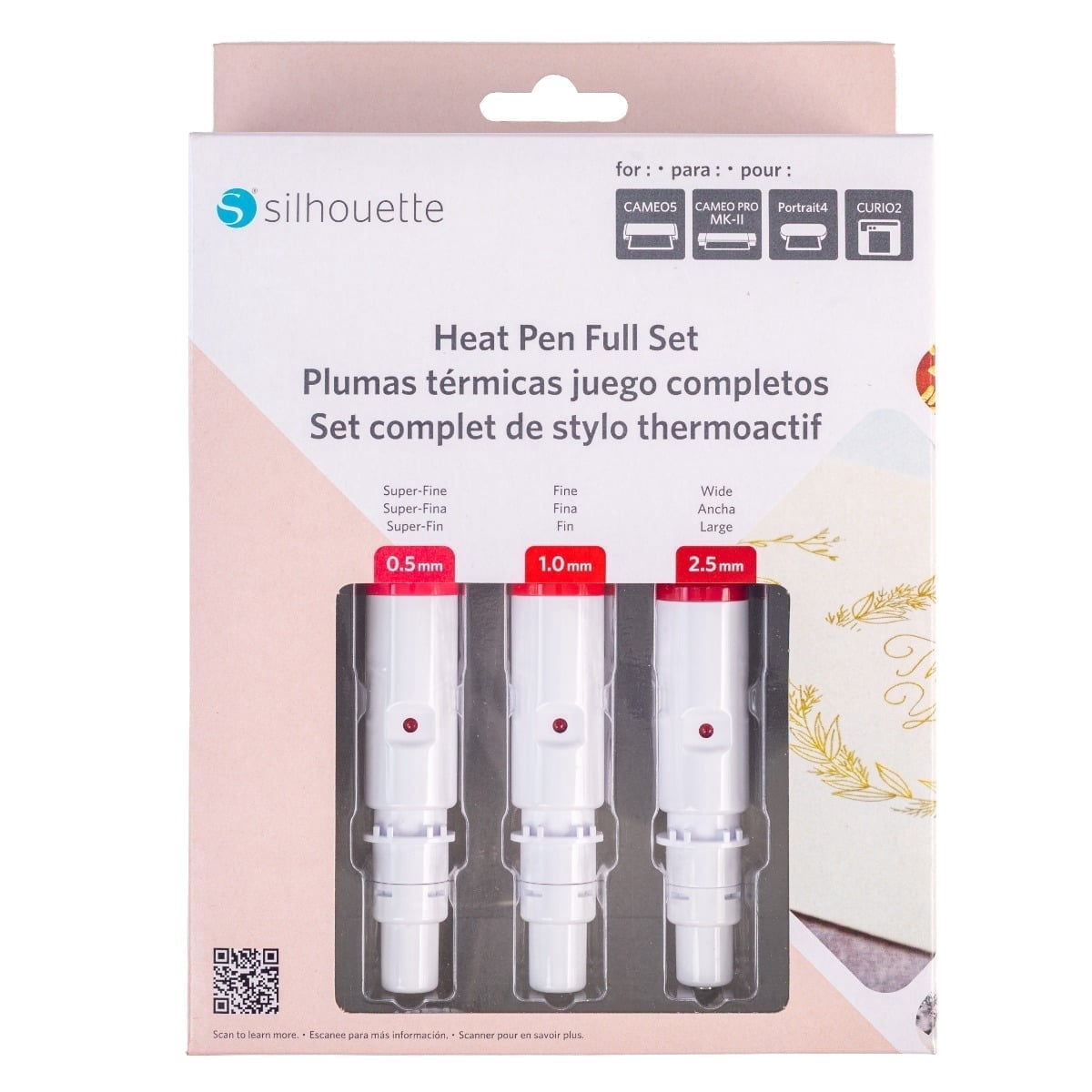 Silhouette Heat Pen Full Set – Set of 3 (Super-Fine, Fine, Wide)