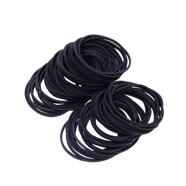 MERRYHAPY Ponytail Hair Ties De Elástica Negras Resistentes Sin Metal Para Tipo De Y Estilos