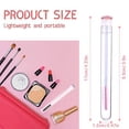 thumbnail image 2 of Dming 20pcs Eyelash brush Lash Wand Makeup tool Eyelash Extension supplies Cleaning brush Diamond Mascara star l pink, 2 of 3