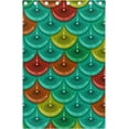 thumbnail image 4 of Coolnut Window Curtain Panels Colorful Shiny River Fish Scales Grommet Top Room Darkening Thermal Insulated Blackout Window Treatment Drapes 2 Panels W55 x L84 In, 4 of 6