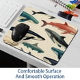 thumbnail image 6 of Whale 8.3x9.8 Inch Square Non-Slip Rubber Bottom Printed Mouse Pad, Desk Pad for Office and Gaming, 6 of 6