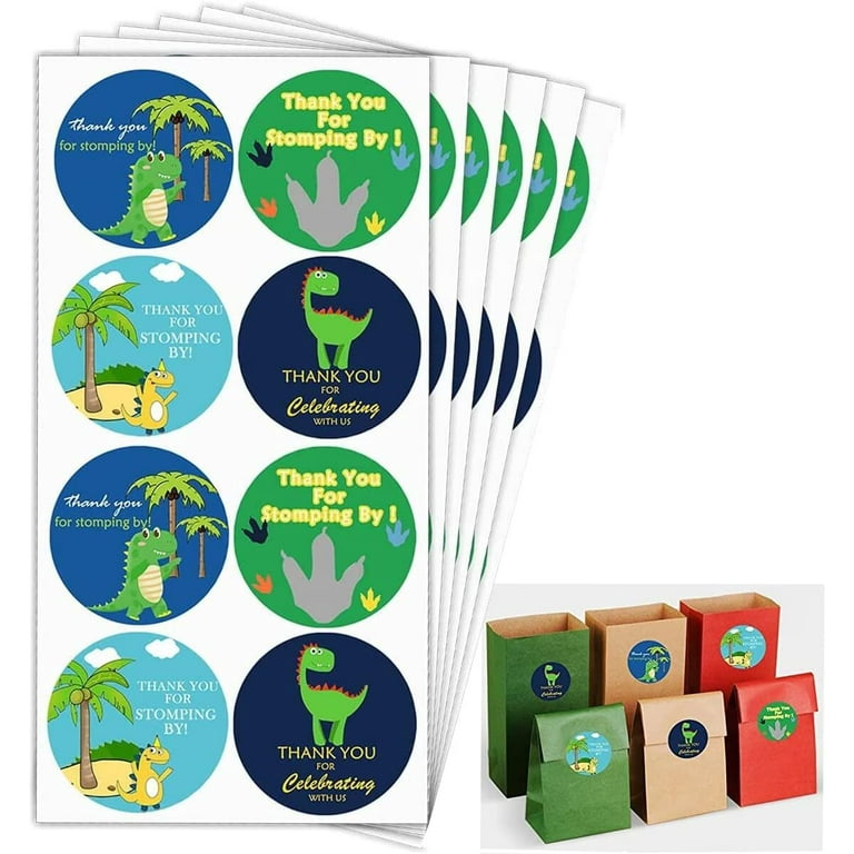 dinosaur-thank-you-stickers-2-dinosaur-stomping-baby-shower-labels-dinosaur-claw-decals-240-pcs-walmart-com for Free Printable Dinosaur Thank You Tags Dinosaur Thank You Stickers 2”Dinosaur Stomping Baby Shower Labels Dinosaur Claw Decals 240 Pcs - Walmart.com for Free Printable Dinosaur Thank You Tags