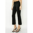 thumbnail image 4 of Risen Jeans - High-Rise Ankle Flare Jeans in Sleek Black (26 1/2" Inseam) - RDP5767, 4 of 10