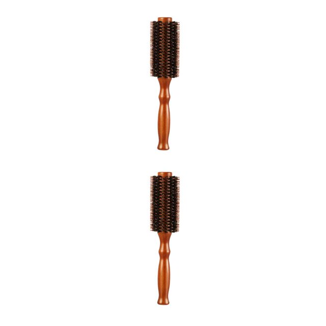 Seitruly Comb Pocket-size Grooming Tools Salon Detangler Round Combs Styling Thickened Hairbrush Accessories Dense Professional RUOJIN 805B (recto) 2piezas Seitruly CBP502889