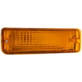 thumbnail image 3 of 3-Piece Kit Front Bumper Chrome includes Turn Signal Lights Replacement for 1993 Toyota T100 Base 6 Cyl 3.0L, 3 of 3