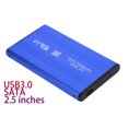 thumbnail image 3 of Ruiboury Boîtier Externe pour Disque Dur USB 3.0 2.5 Pouces SATA Mobile Disk Box pour Windows Mac OS, 3 of 9