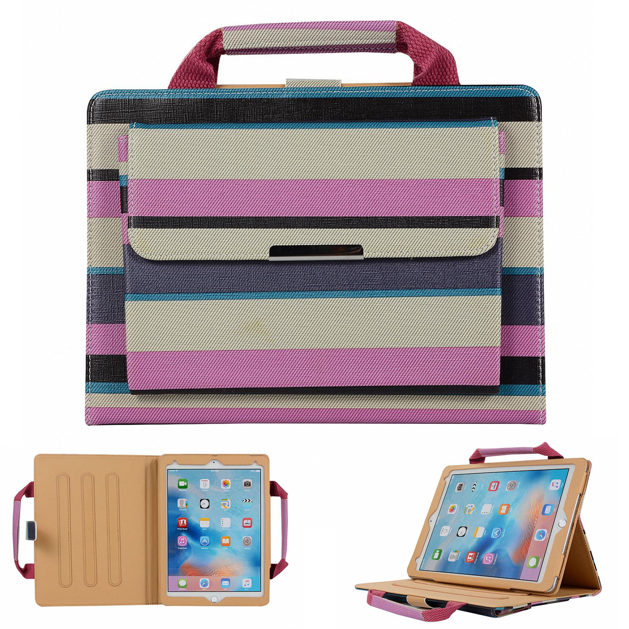 iPad 10.2 inch 2019 Handbag Case 7th Generation, Dteck Smart Multi