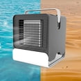 thumbnail image 2 of Ventidor Portátil Del Dormitorio para hogar de Del Ventidor de Refrigeración Acondicionado con lámpara Del LED Negro perfecl Ventilador de enfriamiento del acondicionador de aire, 2 of 8