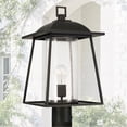 thumbnail image 2 of Capital Lighting 943615 Durham 19" Tall Outdoor Single Head Post Light - Bronze, 2 of 9