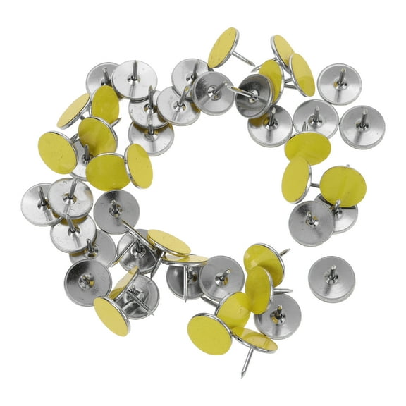 50 Pcs Reflective Push Pins Large Thumbtacks for Camping Tent Trail Marking Outdoor Travel Accessories