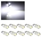 thumbnail image 3 of Ecomeon 10 Pcs Luces de La Placa de La Licencia T10 5630 6Smd W5W LED, 3 of 5