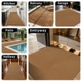 thumbnail image 7 of MIDUORUG Light Brown Runner Rug 2'×10' Non Slip Rubber Back Area Rugs for Indoor Outdoor Hallway Kitchen, 7 of 7