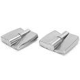 thumbnail image 2 of Door Hinge 2PCS Gravity Hinge Aluminium Alloy Hinge for Furniture Door Hardware Parts Use Right Side 8.5x8cm, 2 of 8