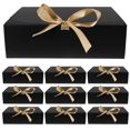 thumbnail image 1 of Caja de regalo de cartón pequeña, 10 unidades, con cinta, 1 of 8
