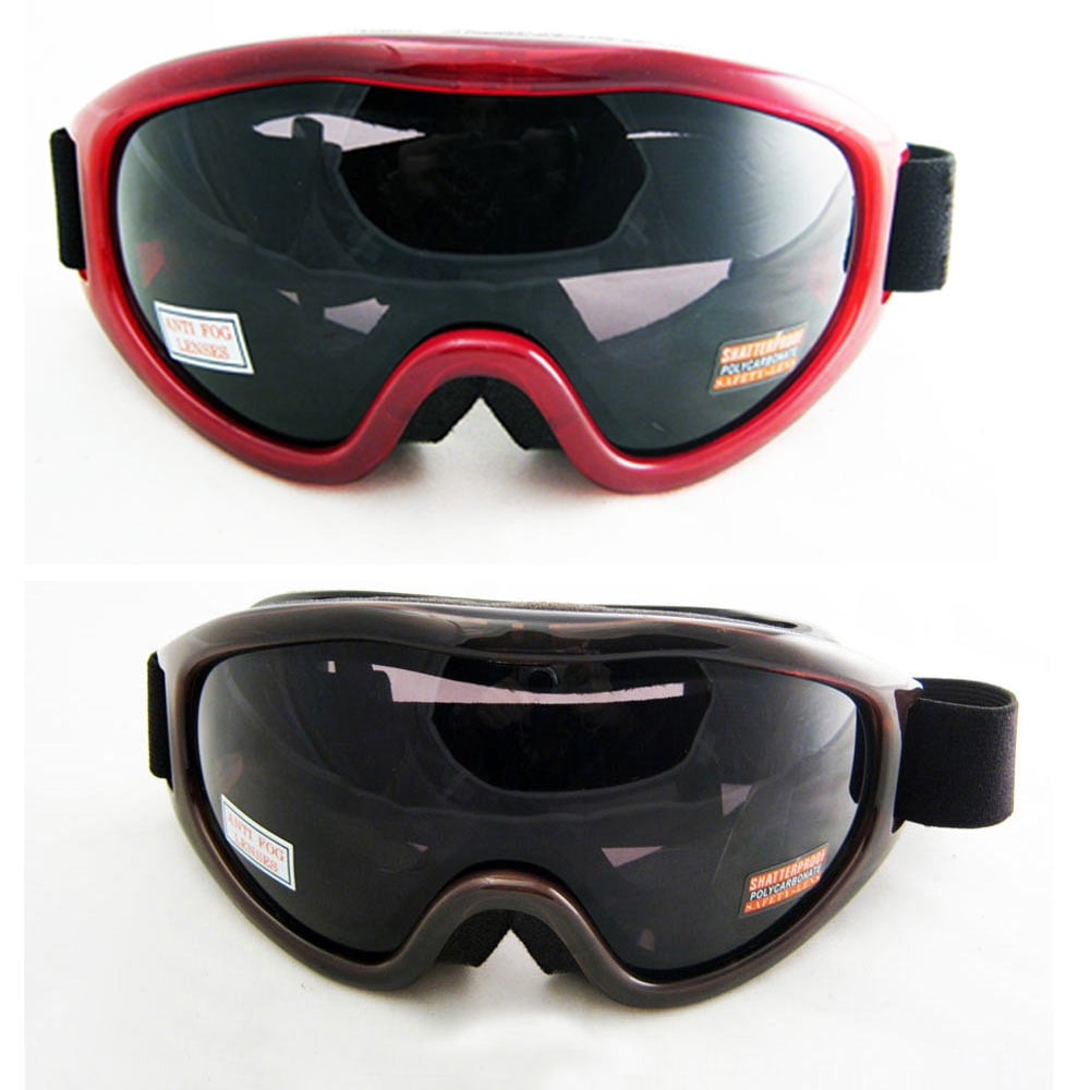 Ski Snowboard Snow Glasses Sun Goggles Sport Lens Anti Fog Red Black Clear G89 ! by Asia Pacific