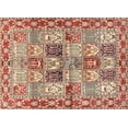 thumbnail image 1 of Ahgly Company Machine Washable Indoor Rectangle Traditional Brown Area Rugs, 8' x 10', 1 of 7