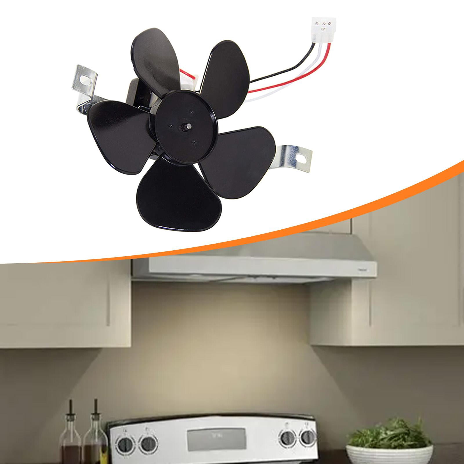 Fiocias Range Hood Fan Motor Cooker Hood Spare Parts Easy Installation Sturdy Lighteight