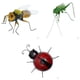 thumbnail image 1 of 6 Piezas de Estatuilla + Saltamontes + Mariquita Césped árbol Jardín Decoración Juguetes DYNWAVEMX Insecto de estatuilla realista 6pcs, 1 of 8