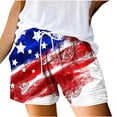 thumbnail image 1 of Birdeem Shorts de Mode pour Femmes Grande Taille avec Cordon Imprimé Shorts de Sport Yoga, 1 of 5