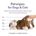 thumbnail image 3 of PetWipes Petkin 200 toallitas a base de plantas para perros y gatos, 3 of 7