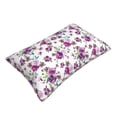 thumbnail image 2 of Haiem Pillowcase for Hair and Skin Queen - Violets Flowers Printed Soft Pillowcase with Envelope Closure-16"x24", 2 of 8