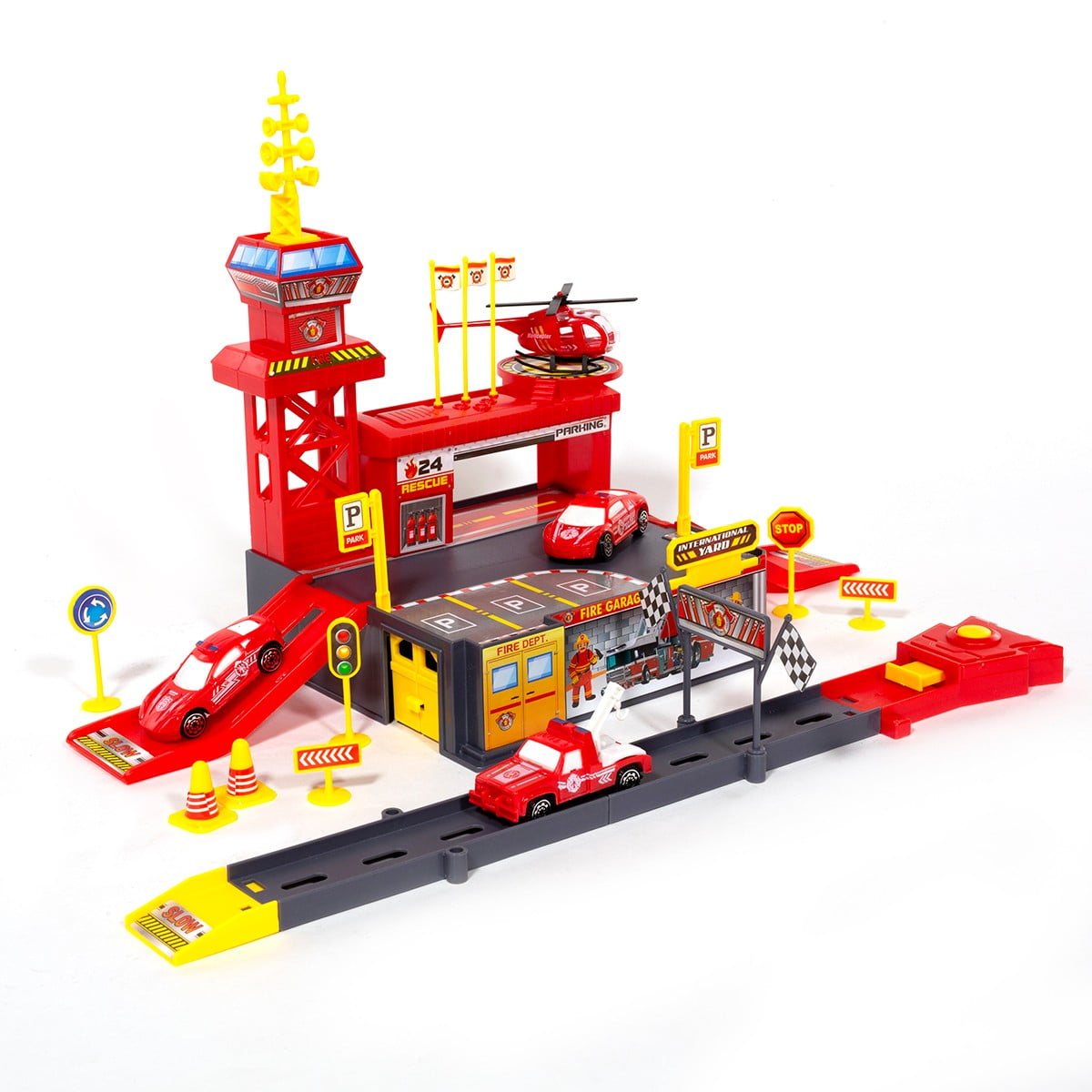 toy fire station playset