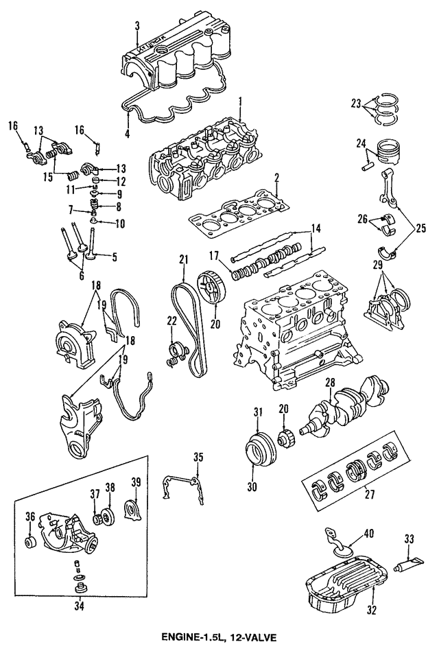 Genuine Hyundai 22410-22023 Rocker Cover Assembly Genuine Hyundai 22410-22023 Rocker Cover Assembly
