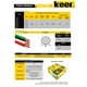 thumbnail image 4 of Cable Electrico Keer THW Calibre 12 Alucobre Rollo 100M Antiflama Verde, 4 of 4